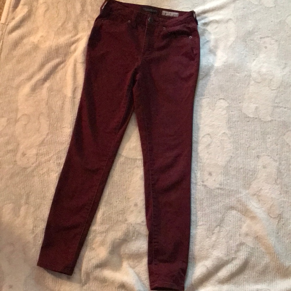High waisted jeggings